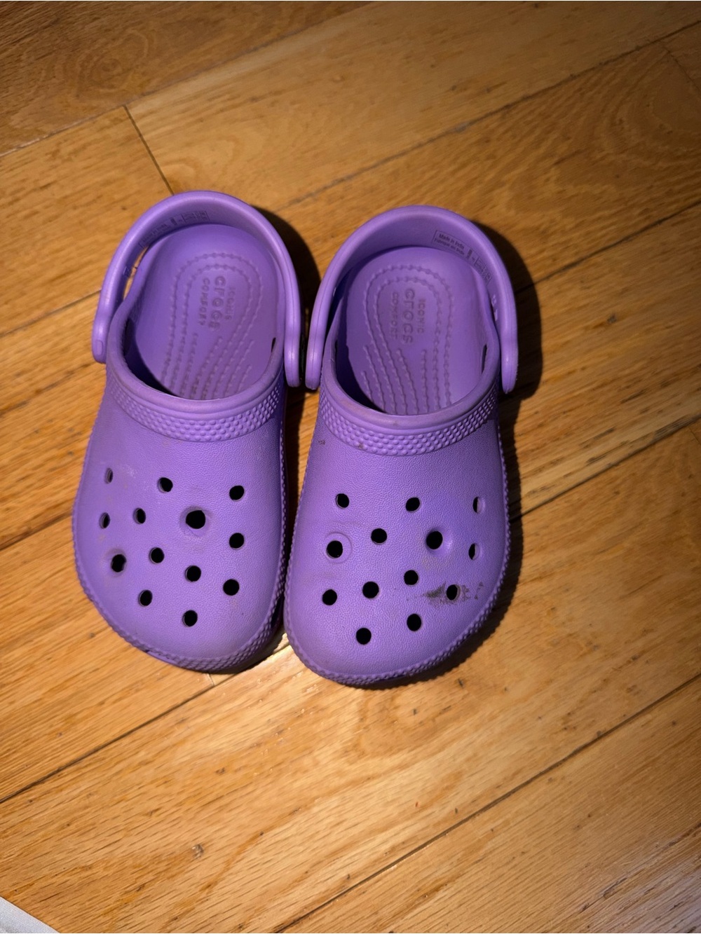 CROCS Kids Purple Classic Clog